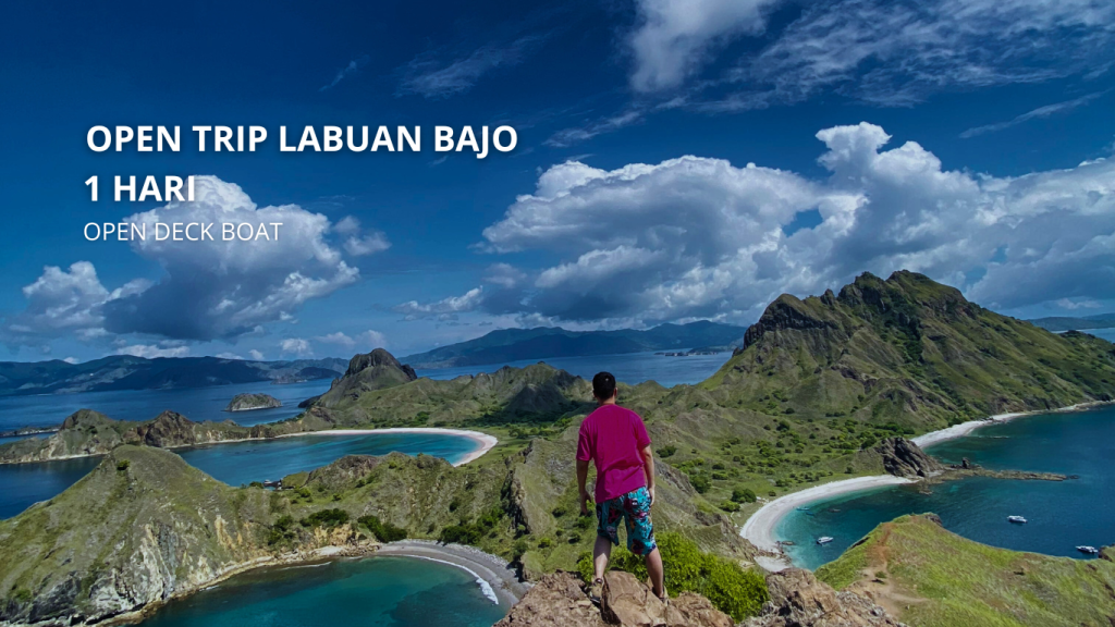 Open Trip Labuan Bajo 1 Hari Open Deck Boat