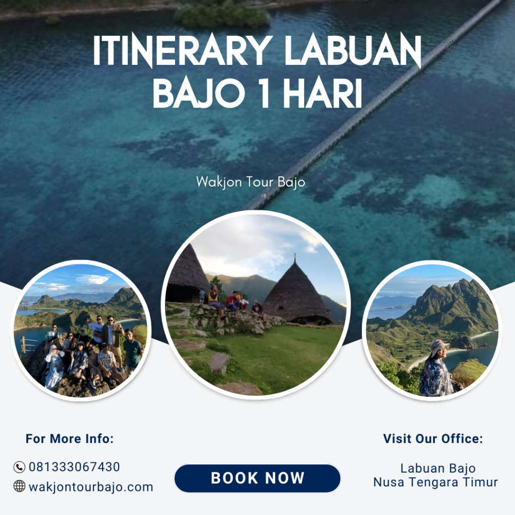 itinerary Labuan Bajo 1 hari
