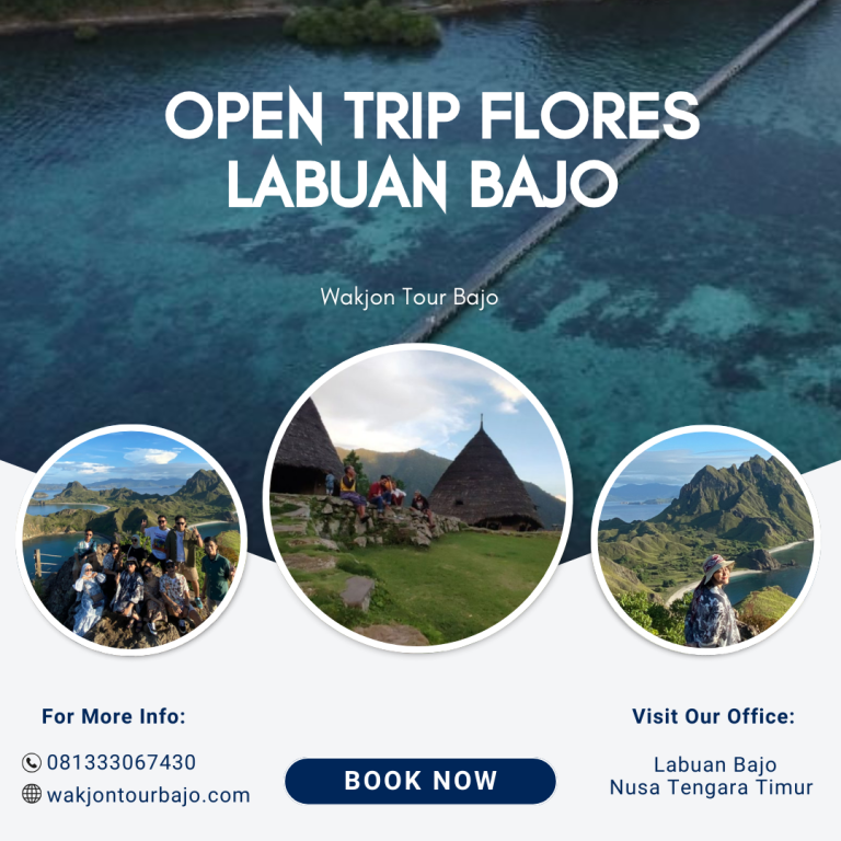 open trip flores labuan bajo