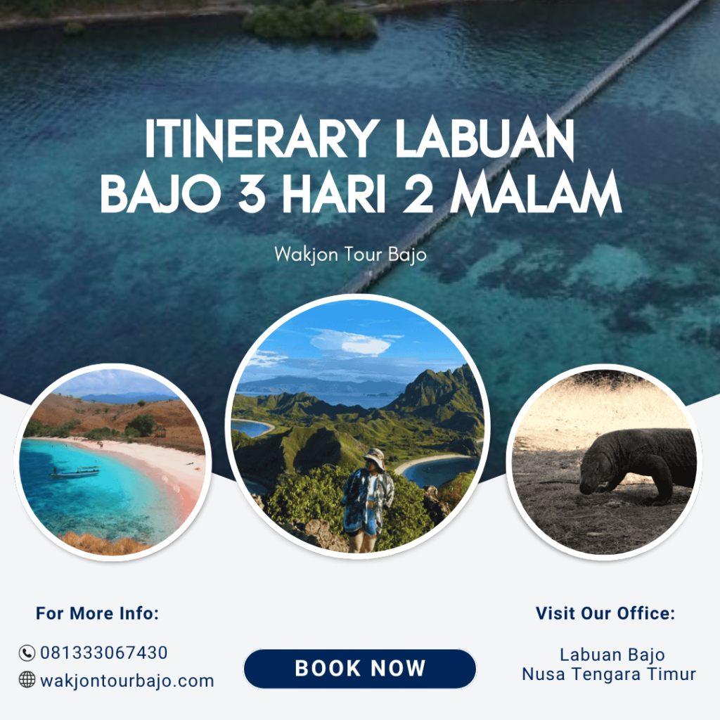 itinerary Labuan Bajo 3 Hari 2 Malam