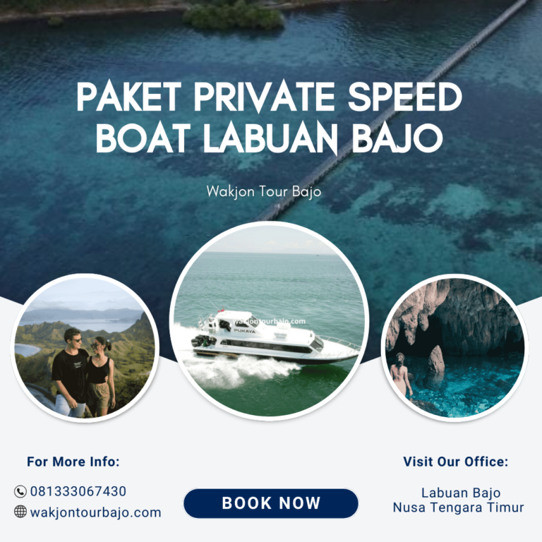 Paket Private Speed Boat Labuan Bajo